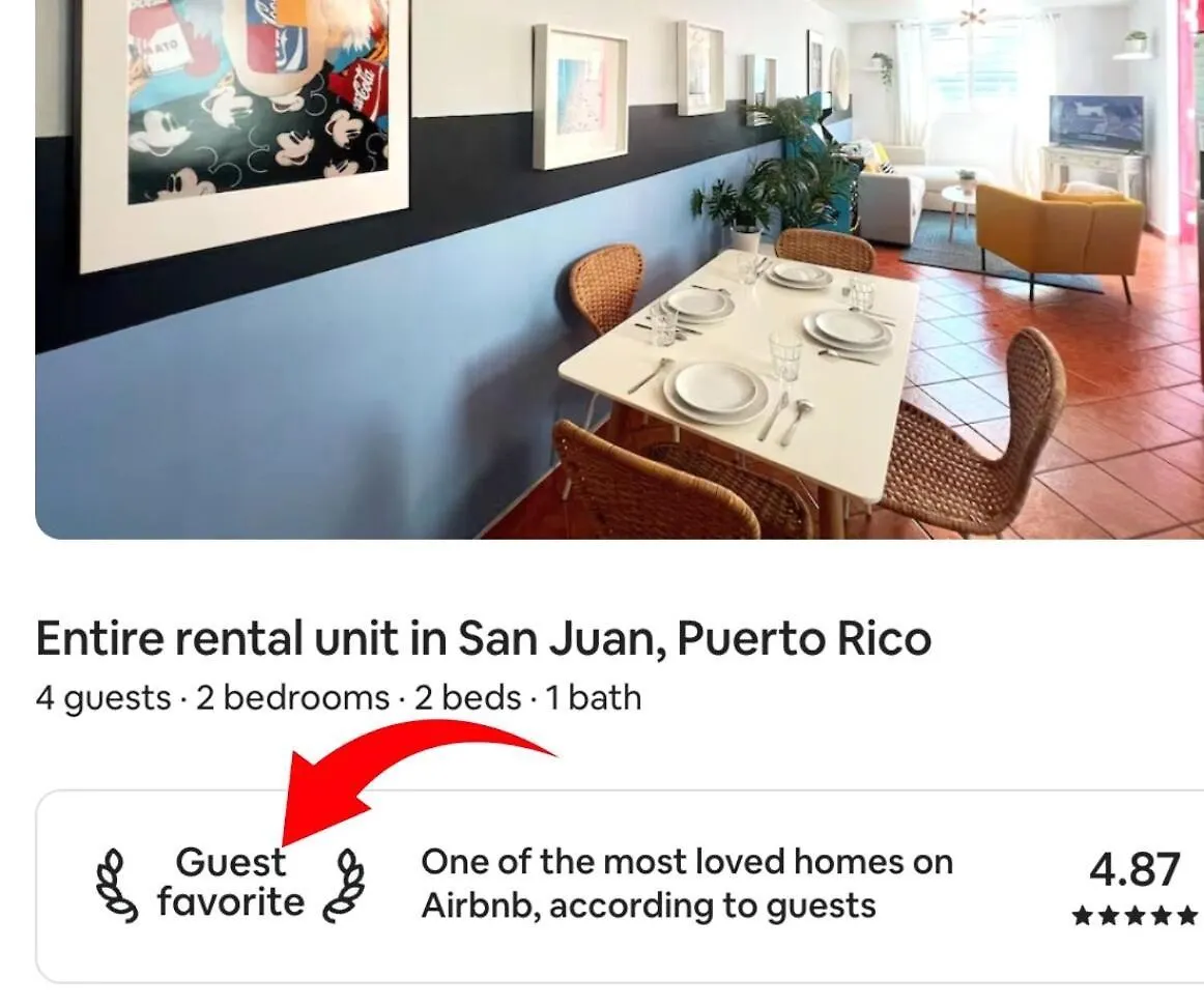 Apartment Stunning 2Br Home W Parking - Walk To Beach! San Juan